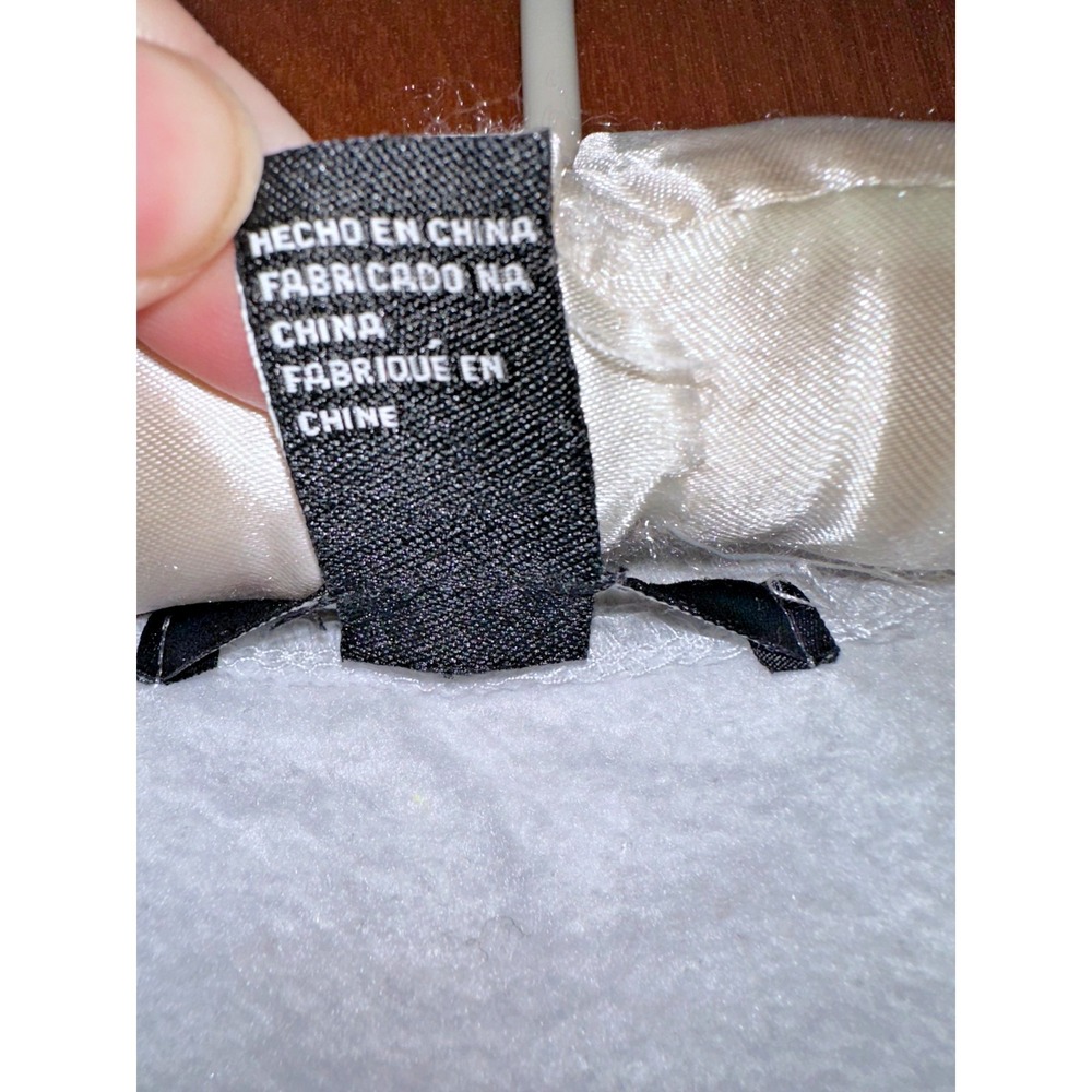 Forever‎ 21 Boston Heather Grey Cropped Crew Neck Sweatshirt Medium - Picture 5 of 6